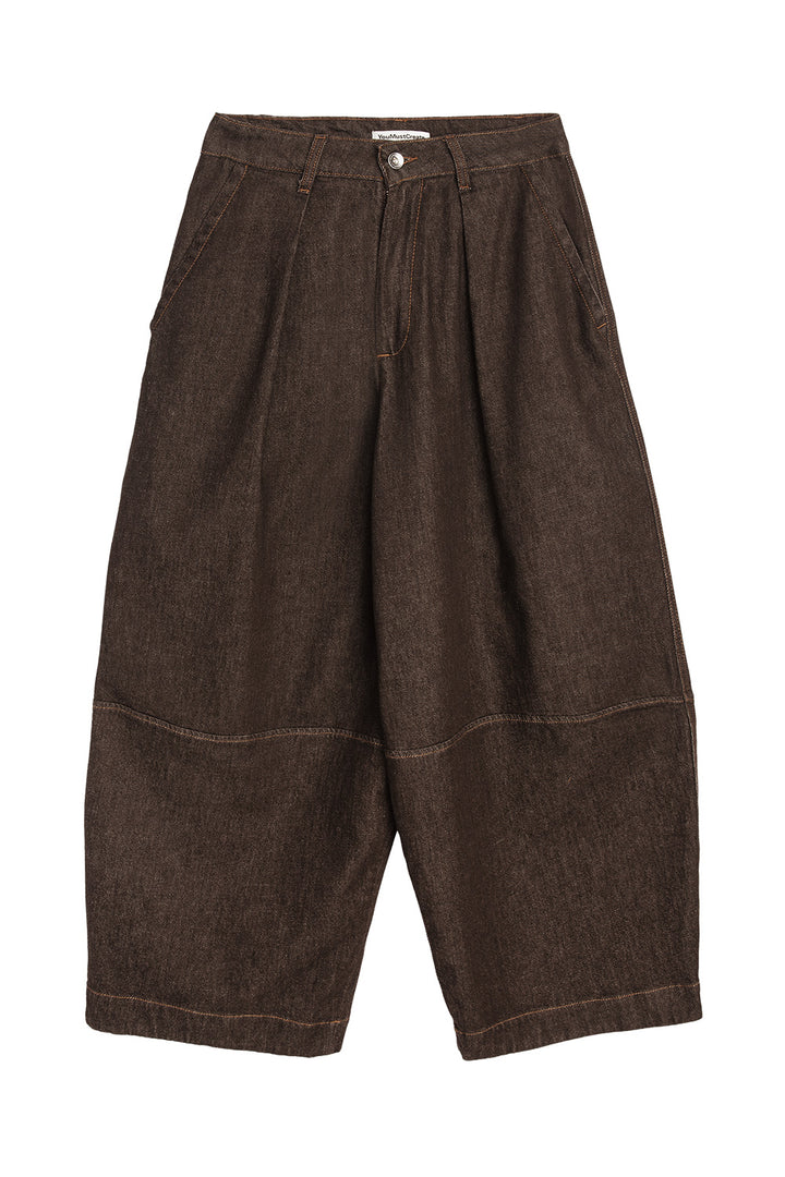 Deadbeat Trouser - Soft Brown Denim