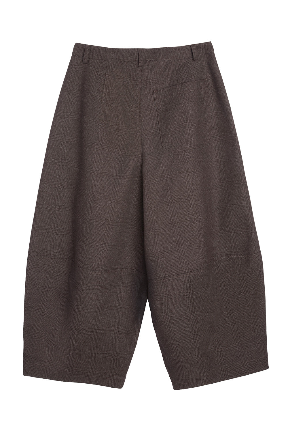 Deadbeat Trouser - Brown Wavy Jacquard