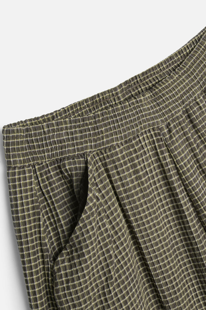 Envelope Trouser - Green Multi