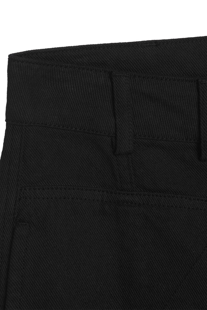 Peggy Trouser - Black Organic Twill
