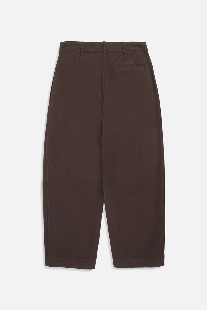 Peggy Trouser - Brown Organic Twill