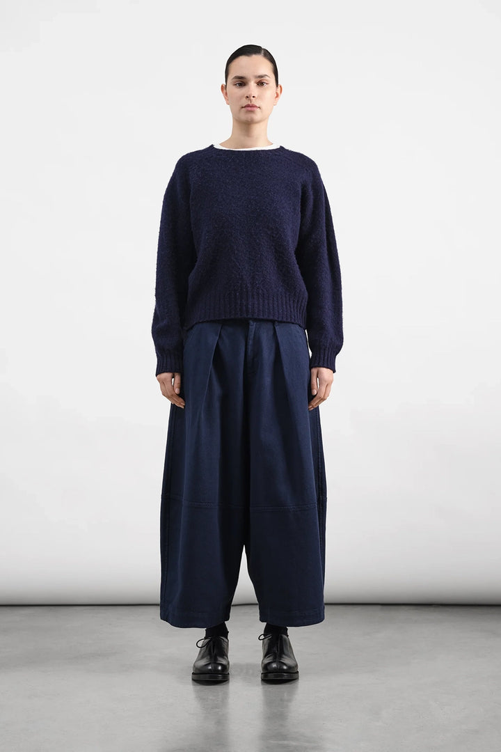 Deadbeat Trouser - Navy Organic Twill