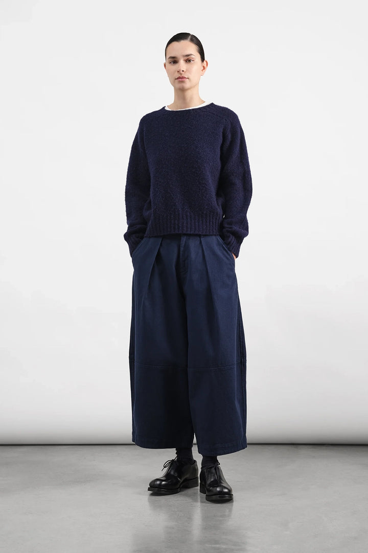 Deadbeat Trouser - Navy Organic Twill