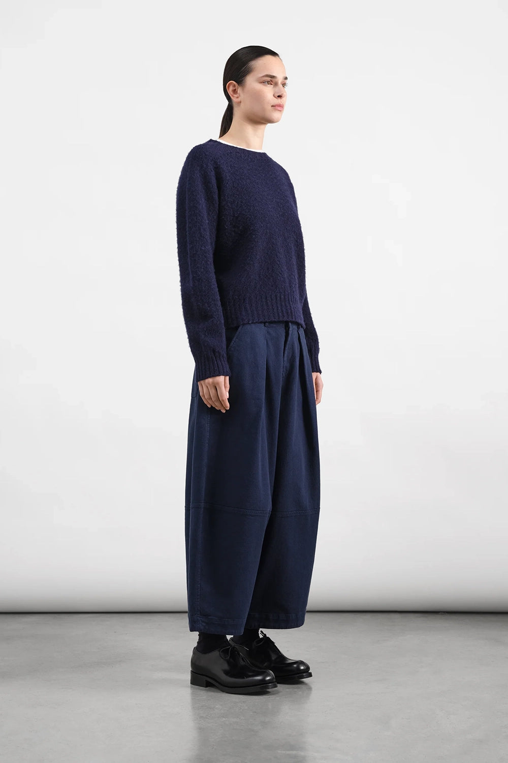 Deadbeat Trouser - Navy Organic Twill