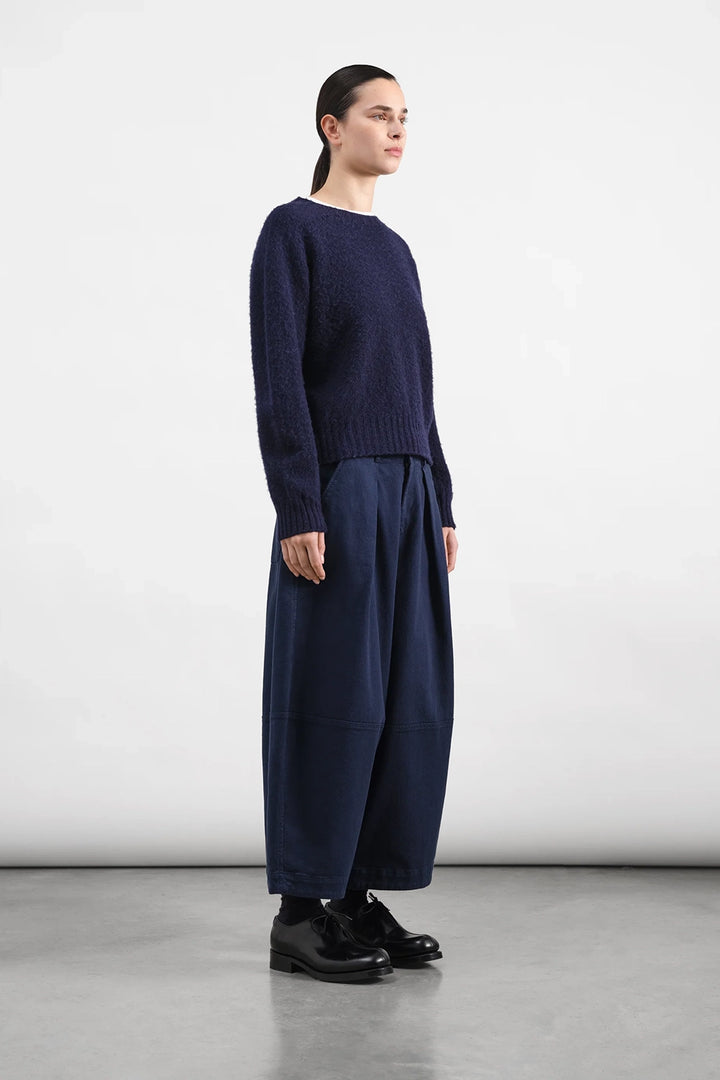 Deadbeat Trouser - Navy Organic Twill