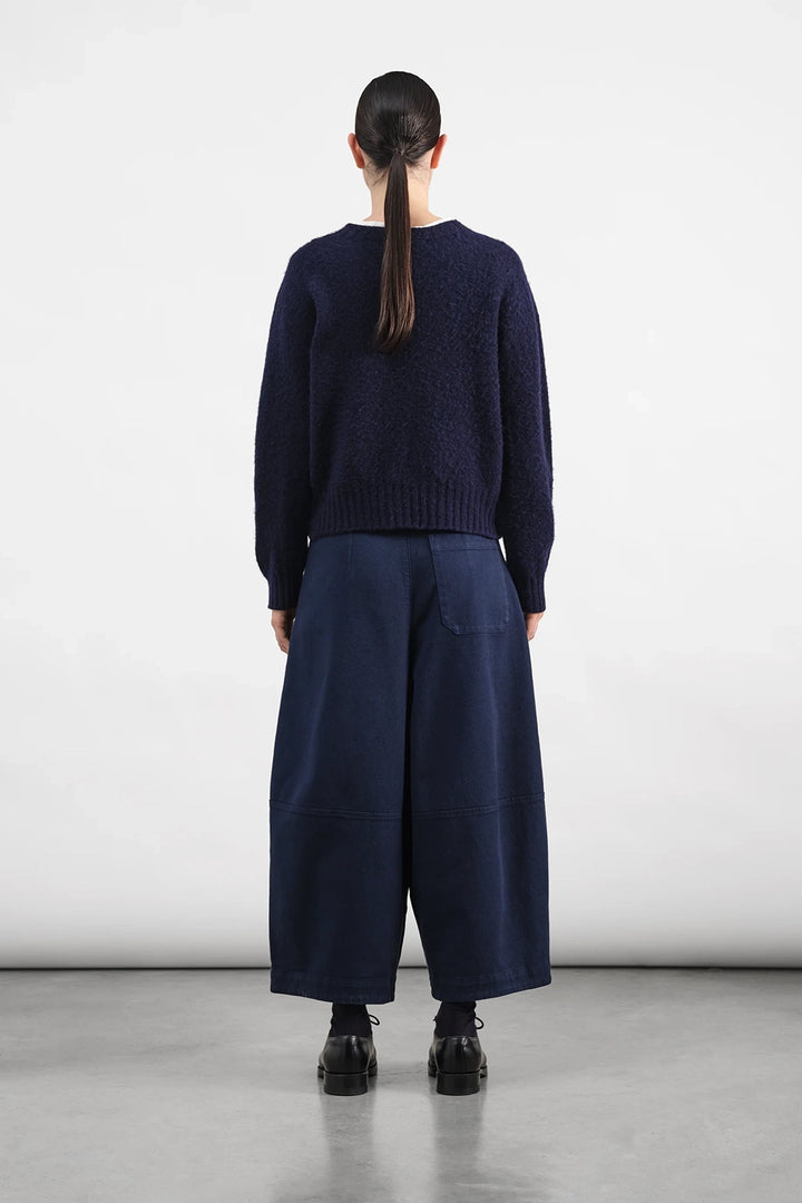 Deadbeat Trouser - Navy Organic Twill
