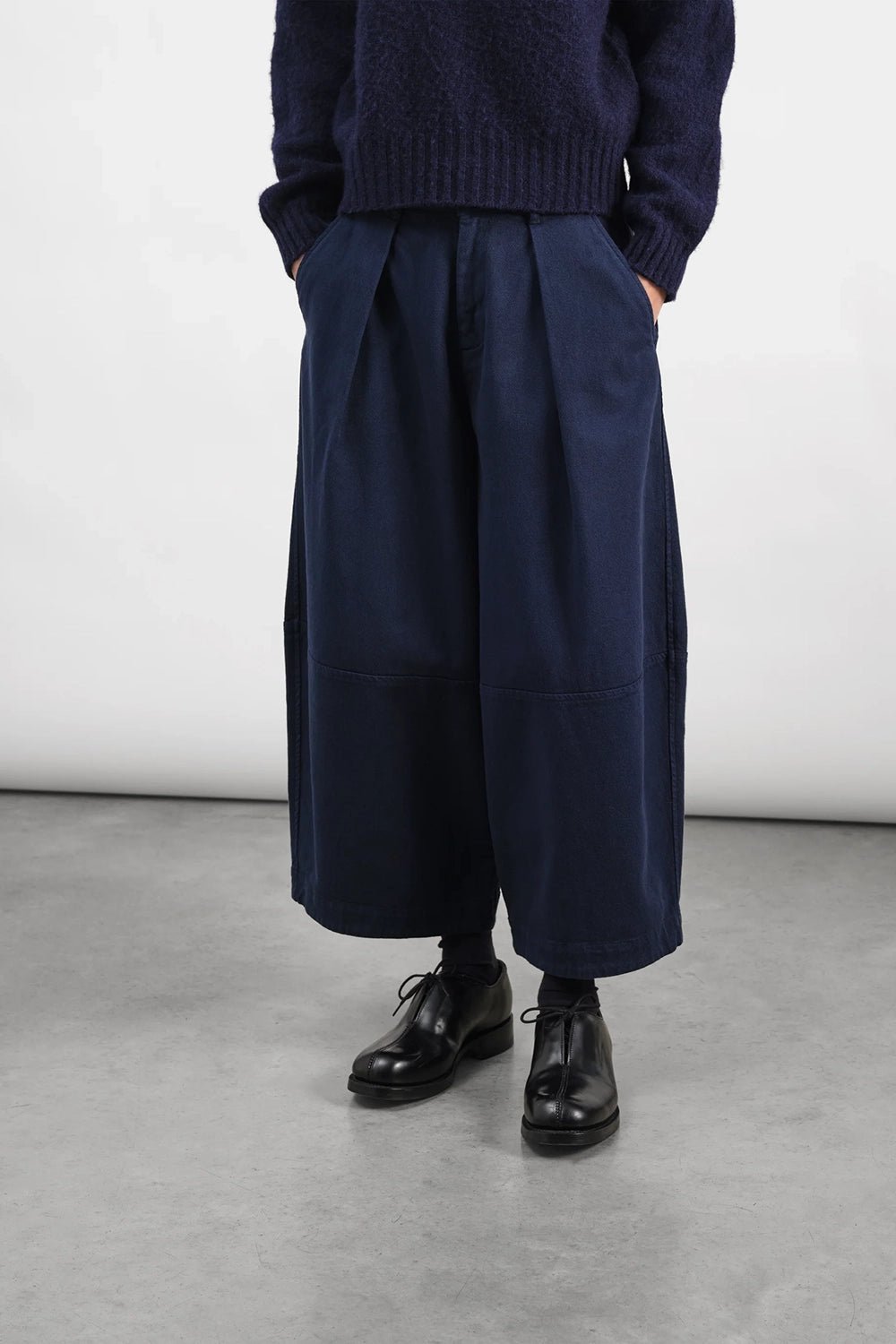 Deadbeat Trouser - Navy Organic Twill