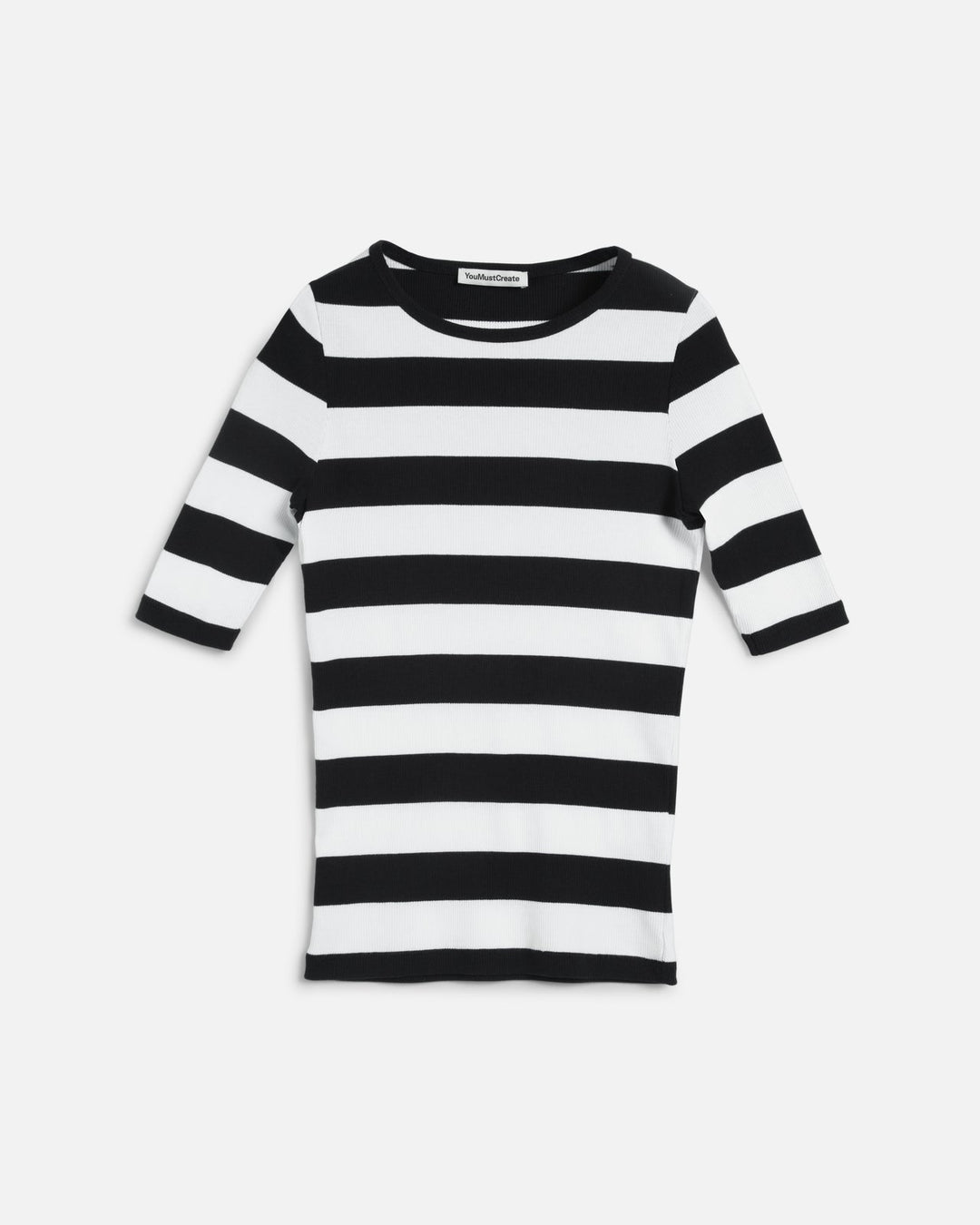 Charlotte T-Shirt - Black Stripe - Frontiers Woman