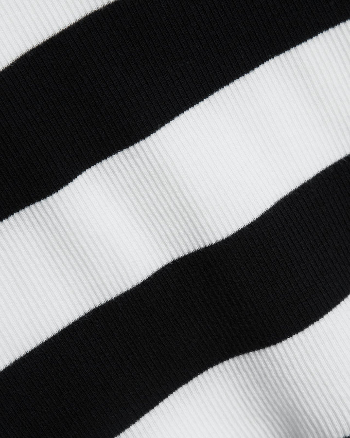 Charlotte T-Shirt - Black Stripe - Frontiers Woman