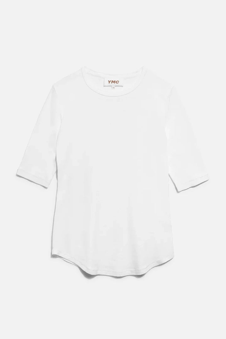 Charlotte Short Sleeve Top - White - Frontiers Woman