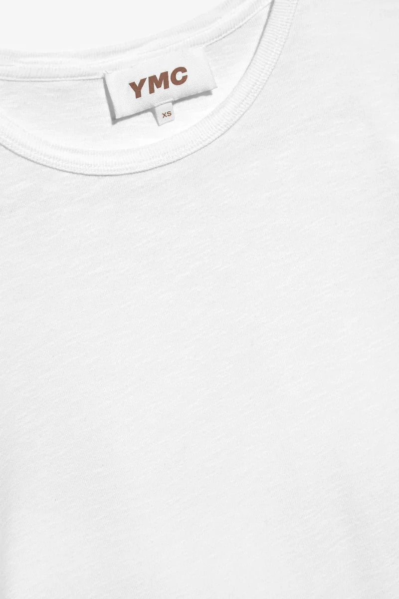 Charlotte Short Slv Top - White