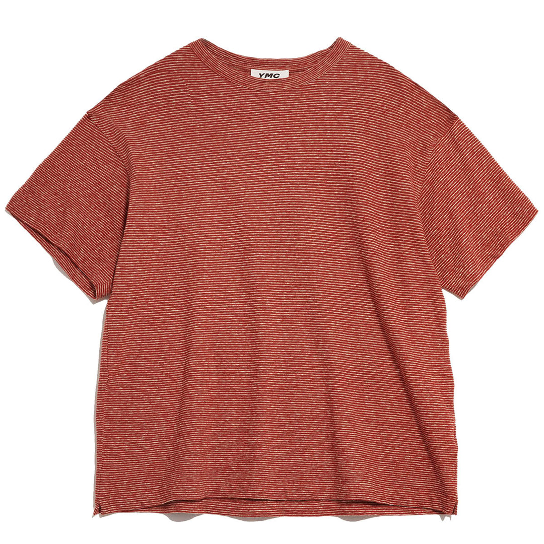 Triple T-Shirt - Red/Ecru - Frontiers Woman