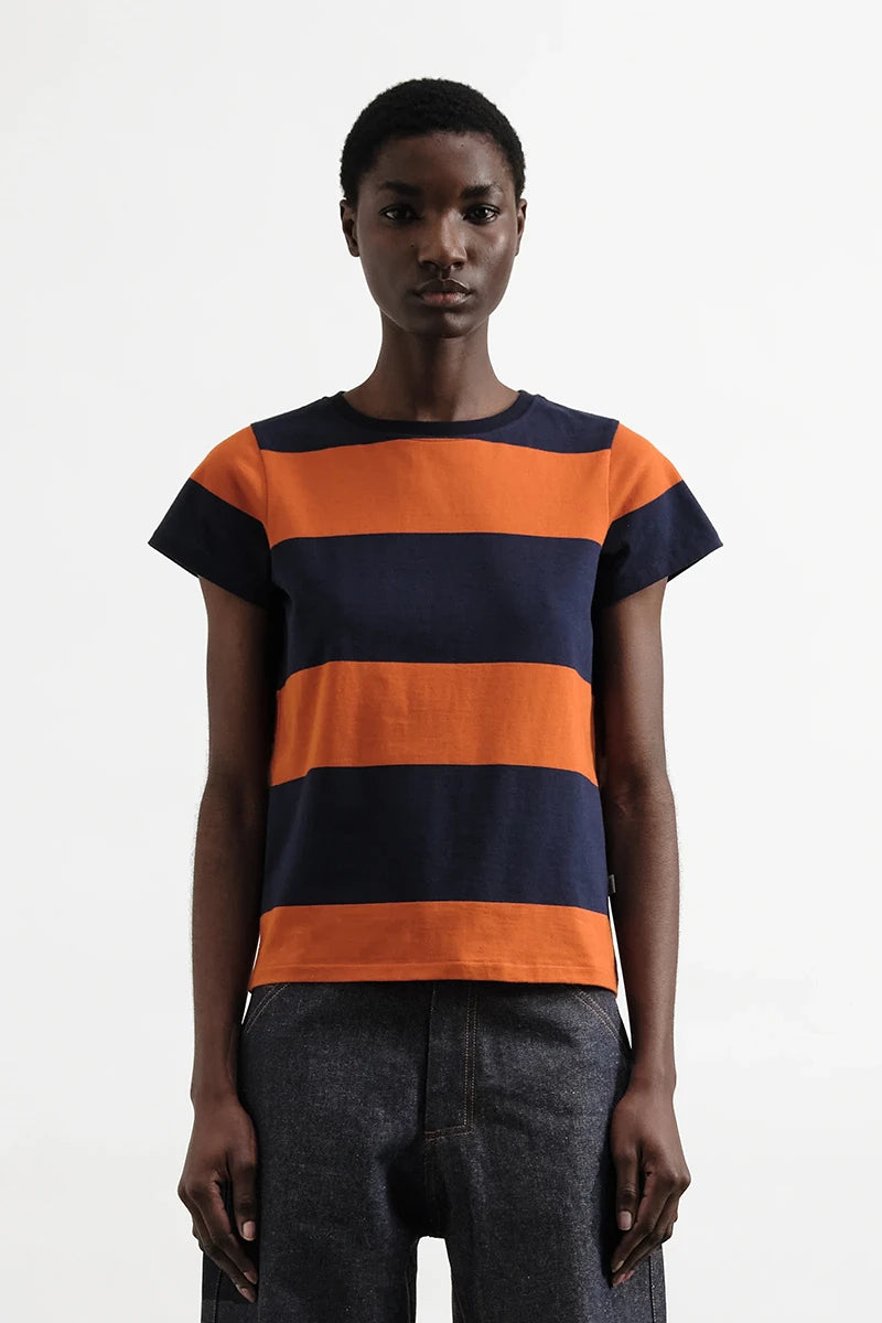 Day T-Shirt YMC Tab - Navy/Spice