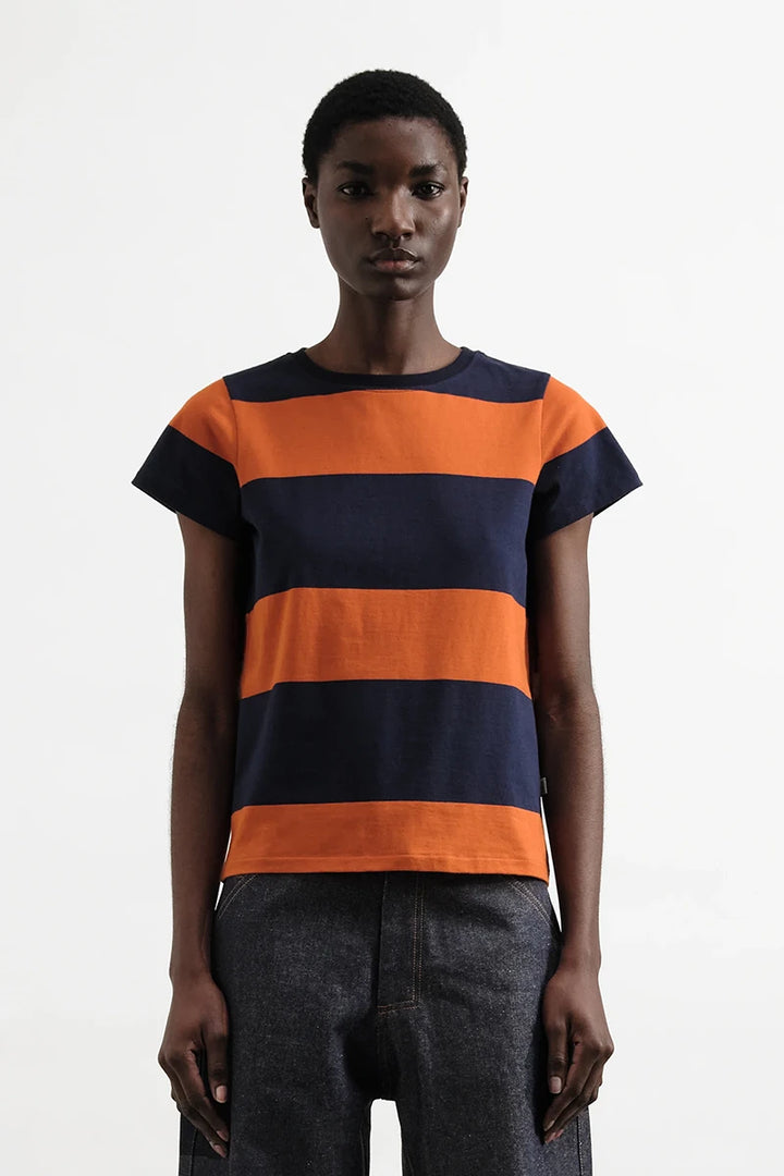 Day T-Shirt YMC Tab - Navy/Spice