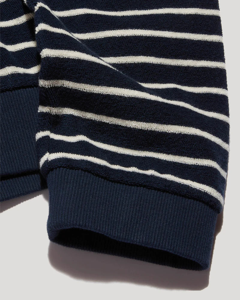 Almost Grown Sweatshirt -  Navy Stripe