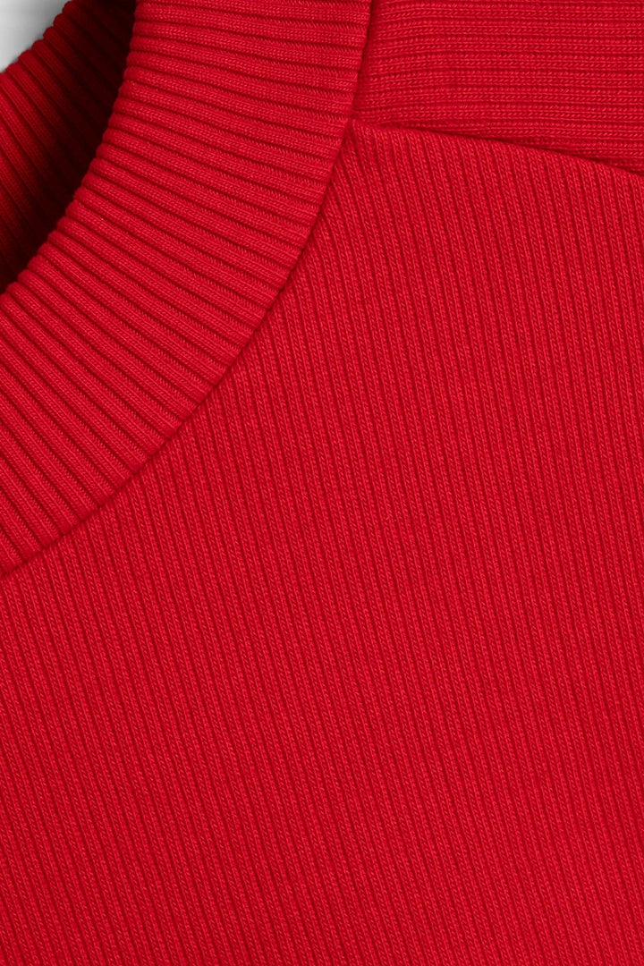 Bellow Sleeve Sweatshirt - Red