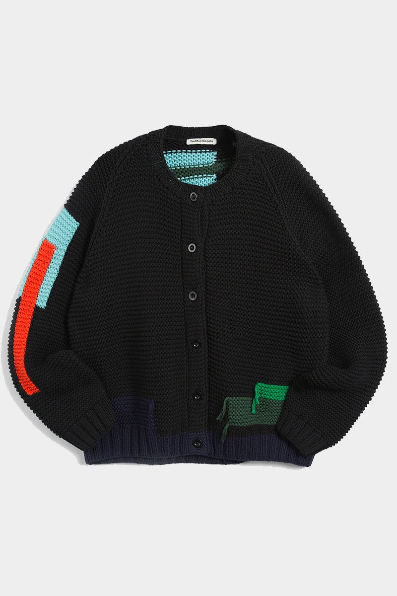 Atomic Cardigan - Black - Frontiers Woman