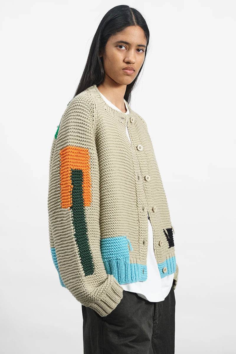Atomic Cardigan - Natural - Frontiers Woman