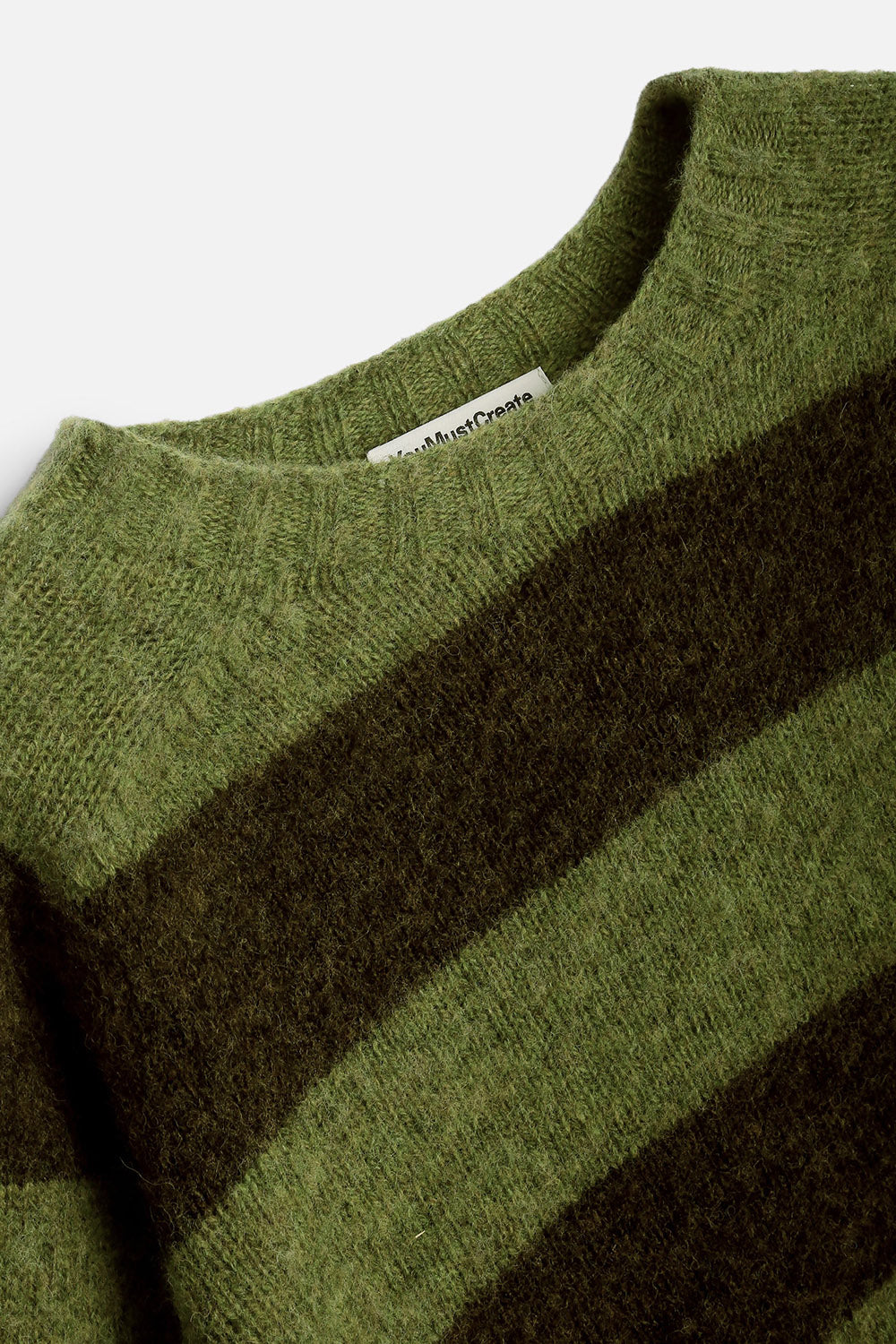 Jets Crew Stripe Knit - Green