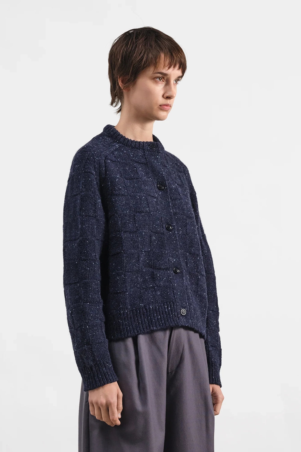 Atomic Cardigan - Navy