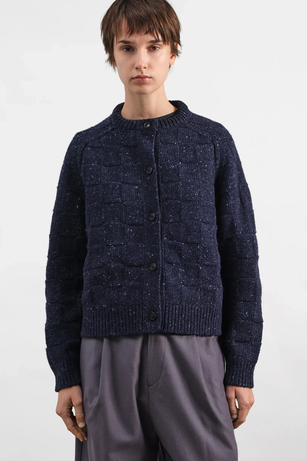 Atomic Cardigan - Navy