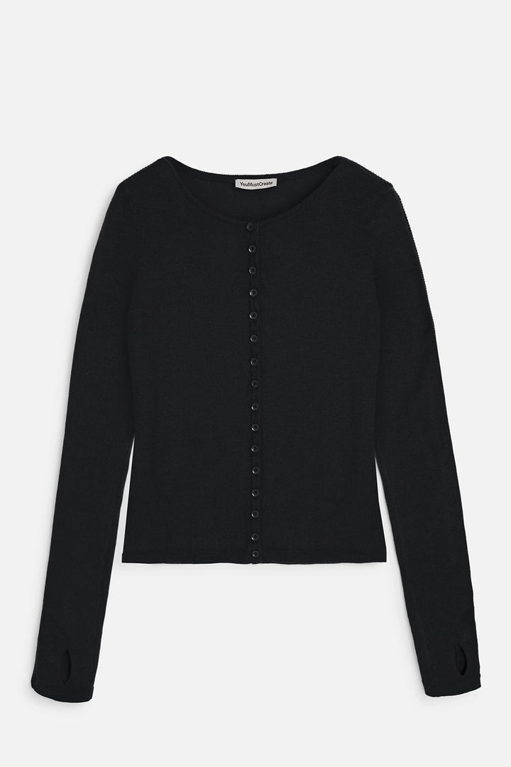 Natalie Cardigan - Black