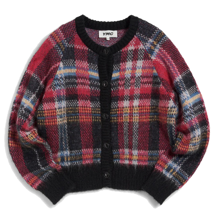 Foxtail Tartan Cardigan - Multi