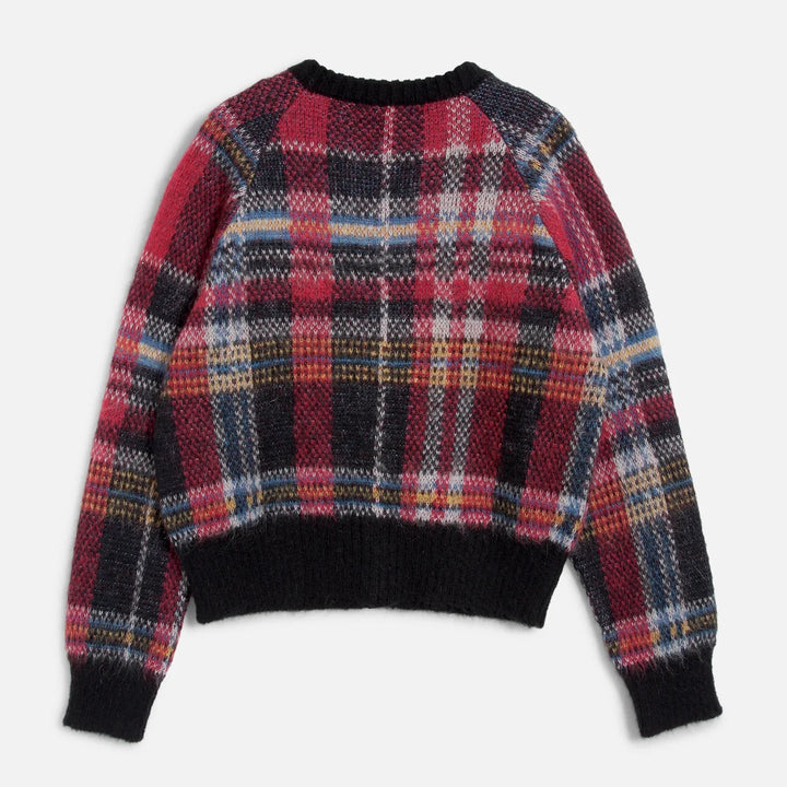 Foxtail Tartan Cardigan - Multi