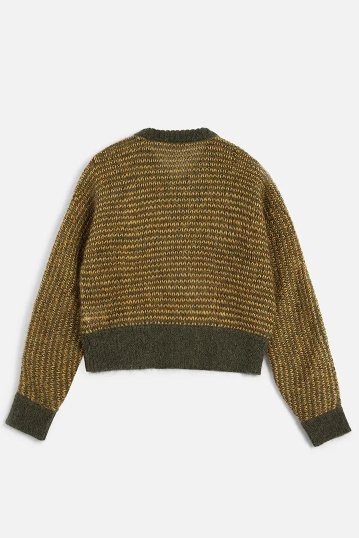 Disorder Cardigan - Yellow/Green