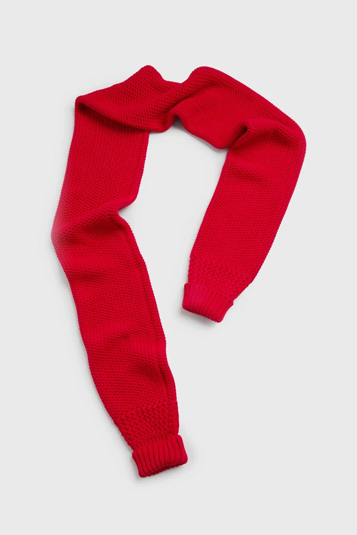 Sleeve Scarf - Red