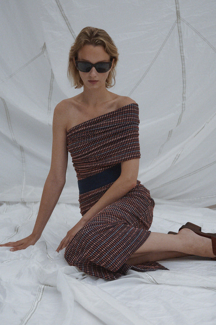 Native Skirt - Multi Check - Frontiers Woman