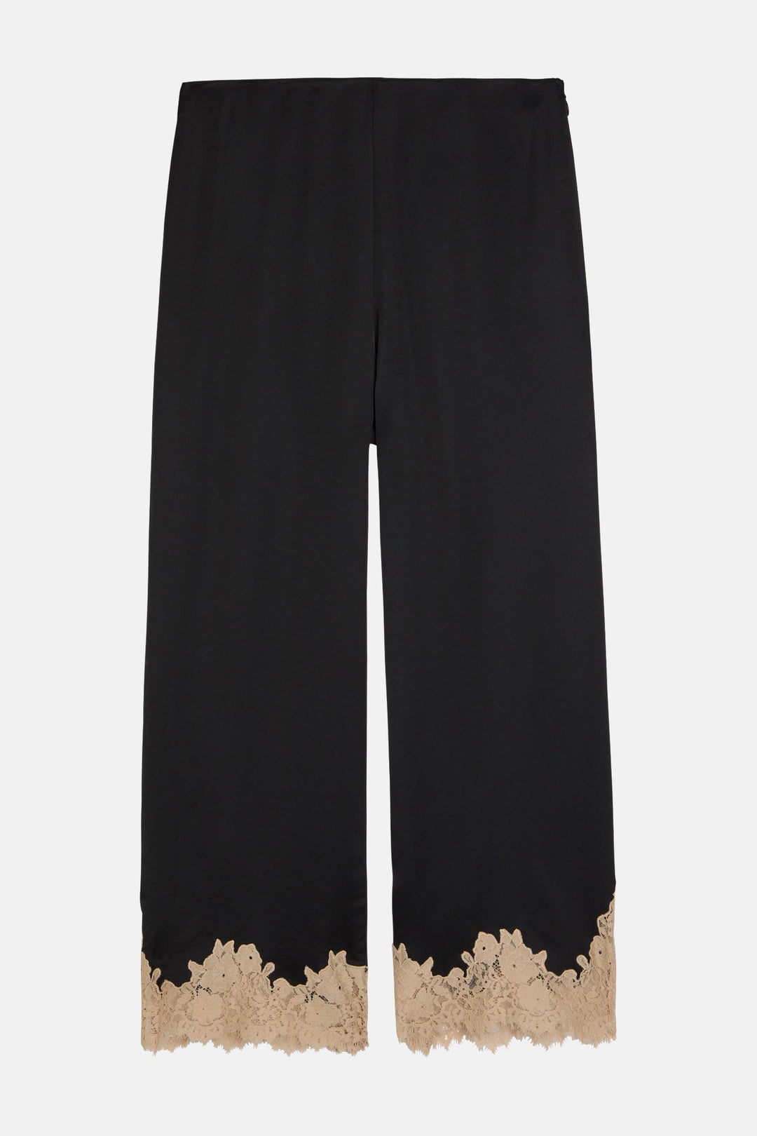 Marcela Satin Trouser - Black