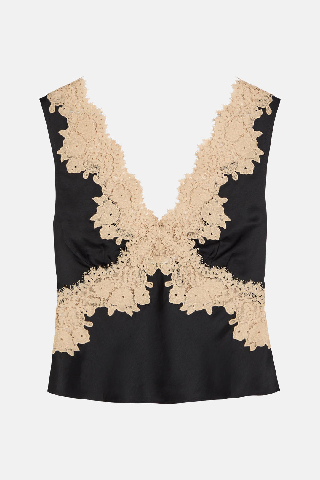 Emmie Satin Top - Black