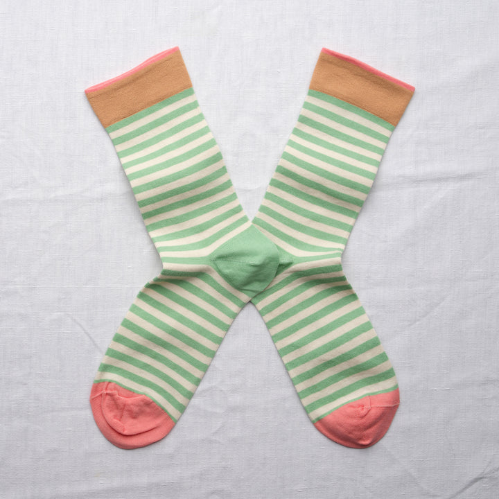Stripe Socks - Lichen - Frontiers Woman