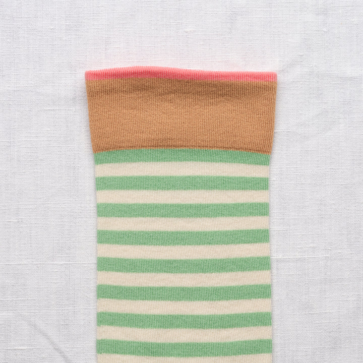 Stripe Socks - Lichen - Frontiers Woman