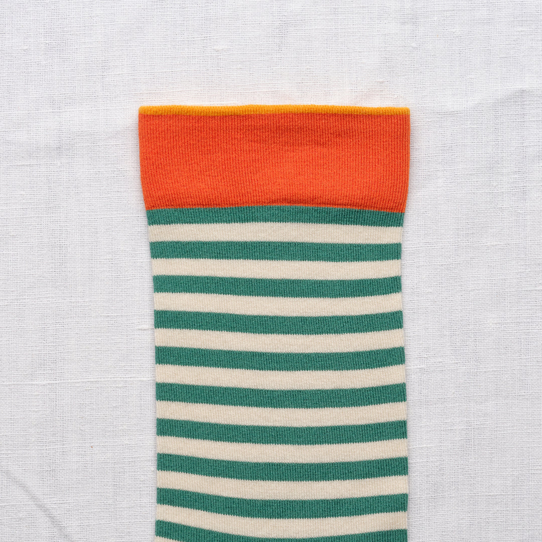 Stripe Socks - Teal - Frontiers Woman