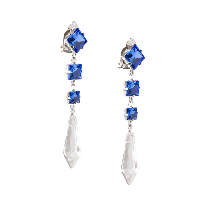 Whittaker Earrings - Blue/Silver
