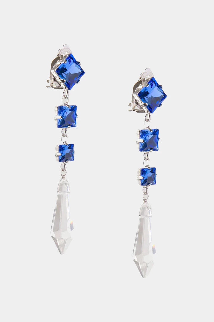 Whittaker Earrings - Blue/Silver