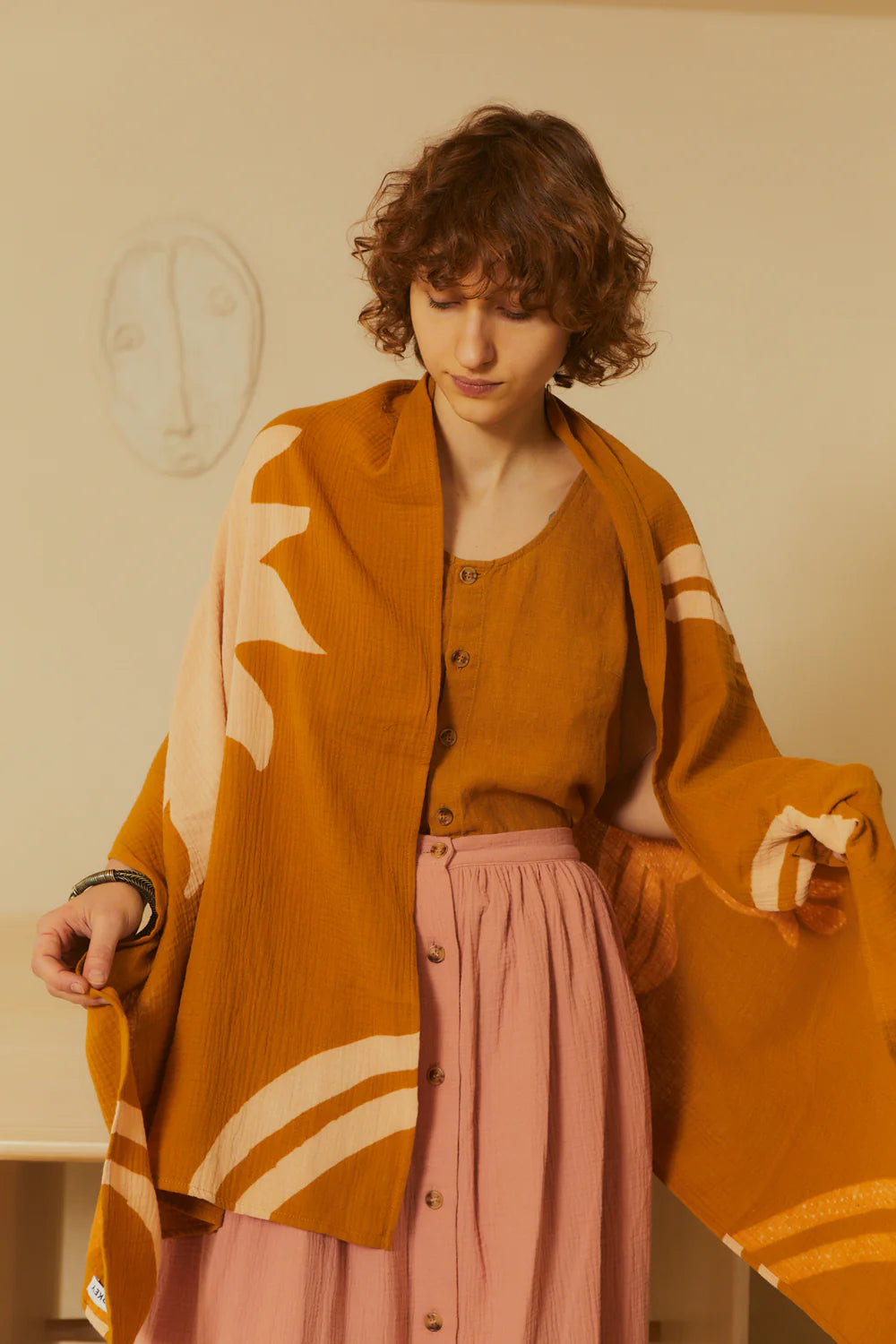 Soleil Scarf - Turmeric