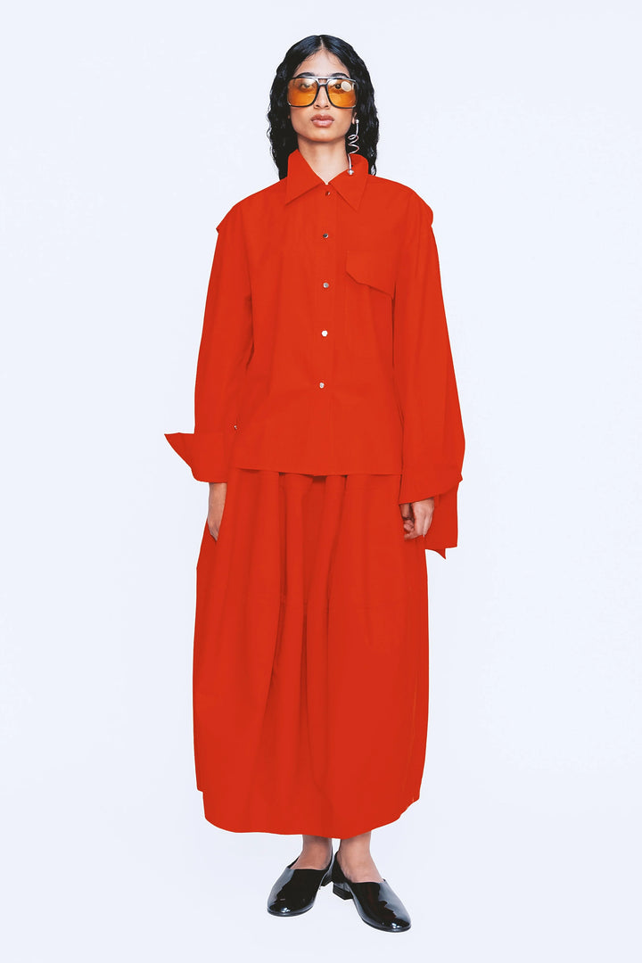 Reform Skirt - Scarlet Red