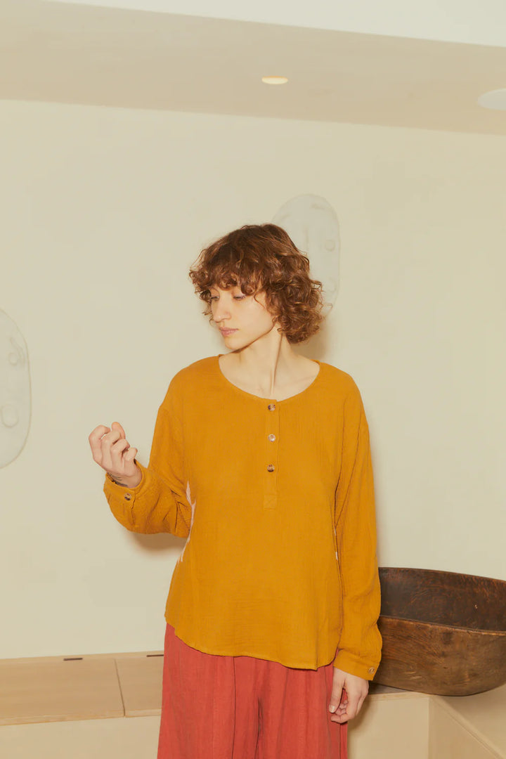 Sutton Top - Turmeric