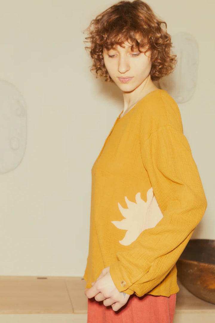 Sutton Top - Turmeric