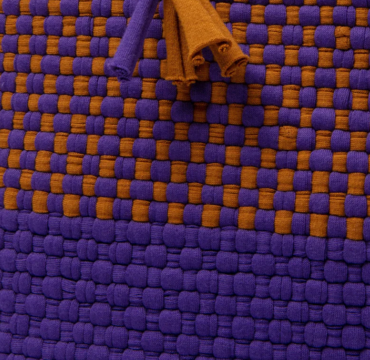 Cadiz Tote - Purple / Brown