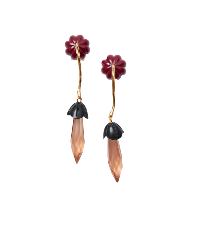 Rosales Earring - Plum