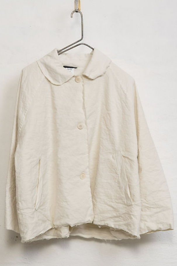 Cotton Jacket - Chalk - Frontiers Woman