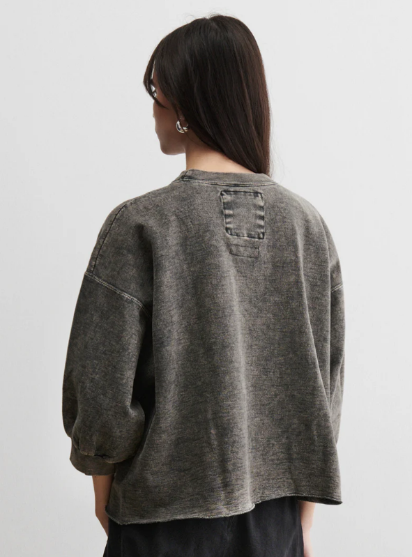 Fond Sweatshirt - Acid Washed Smoky Hazelnut