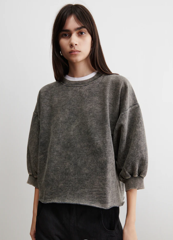 Fond Sweatshirt - Acid Washed Smoky Hazelnut