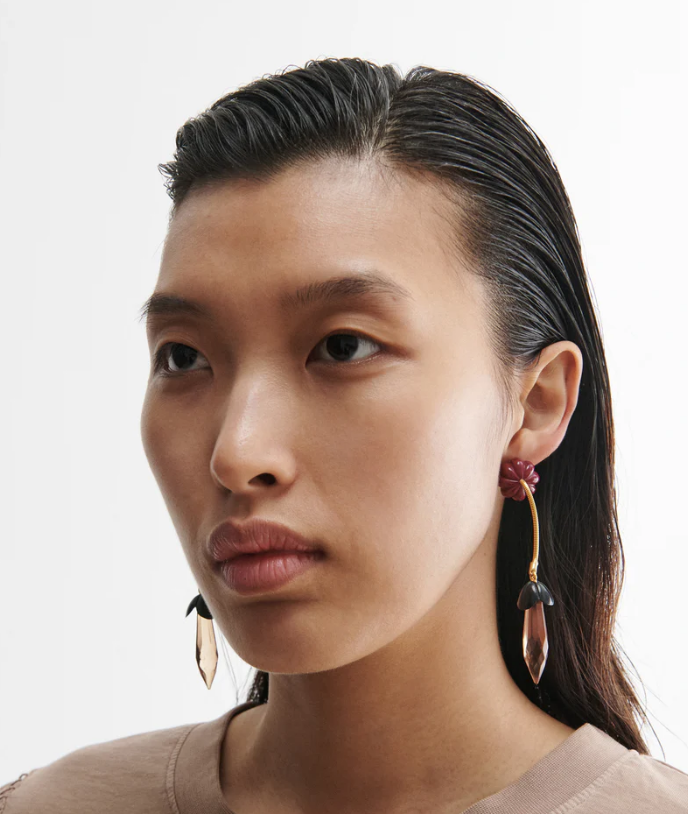 Rosales Earring - Plum