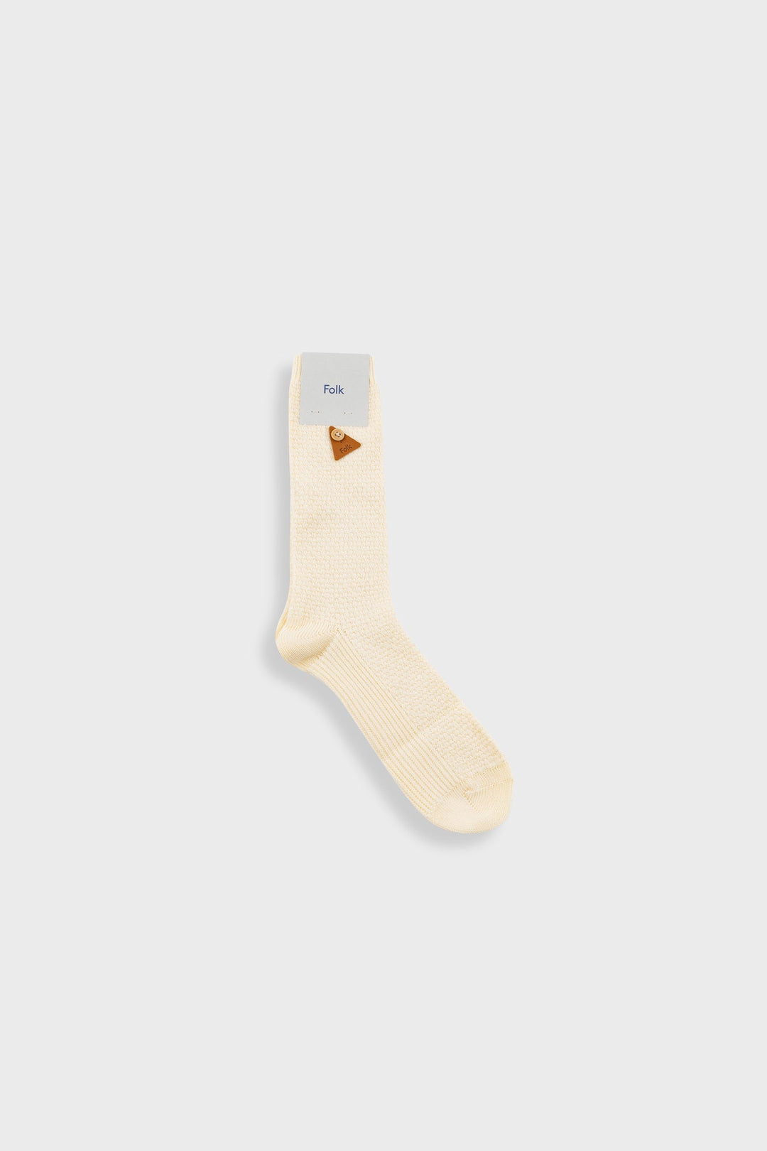 Waffle Sock - Ecru - Frontiers Woman