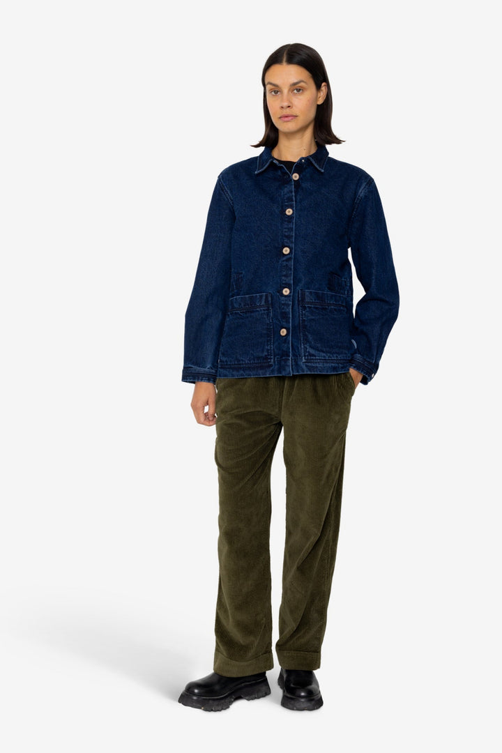 Drawcord Signal Pant - Olive Cord